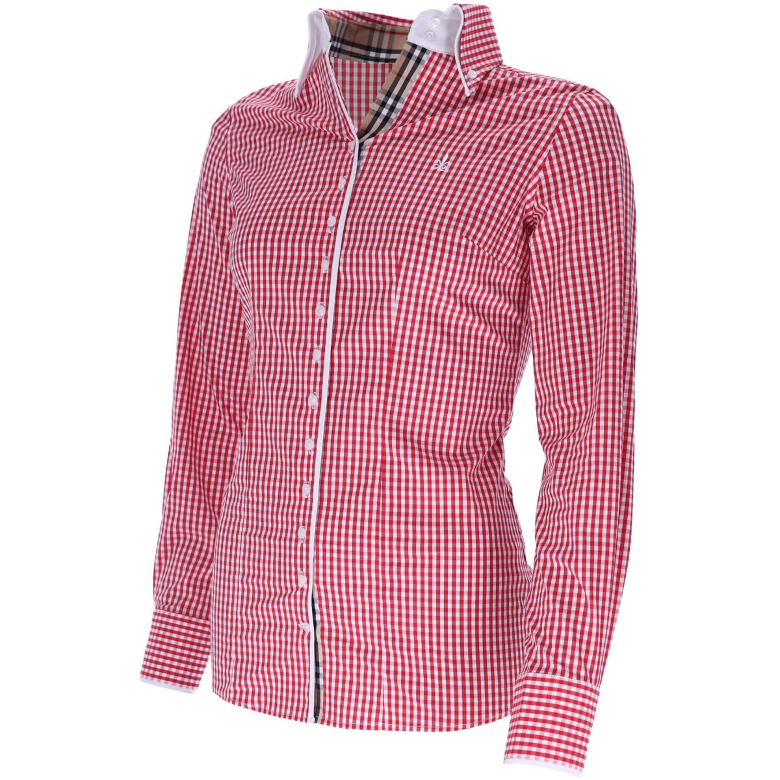 Schockemöhle Blouse FDL Eleonora London B Blanc Rouge