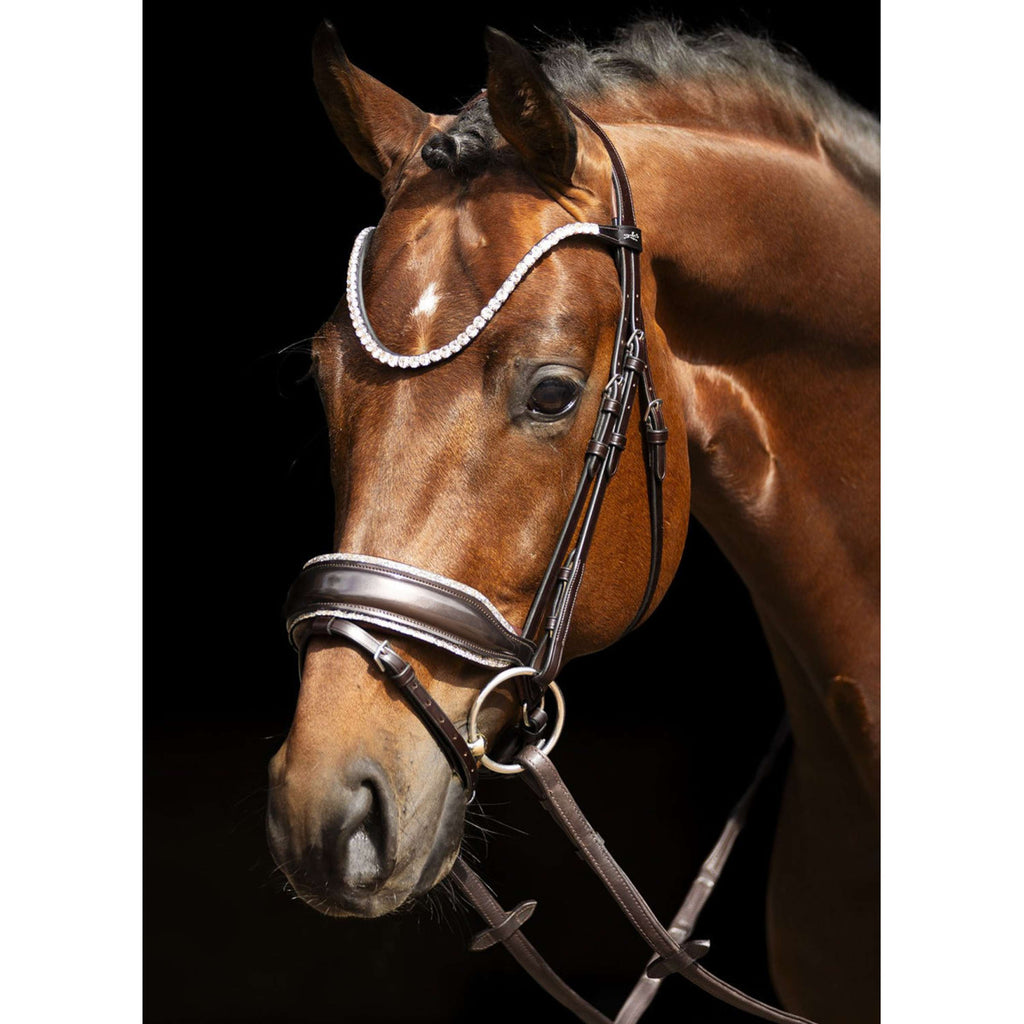 Schockemöhle Bride SPLuxury Dressage Espresso/Toffee/Argent