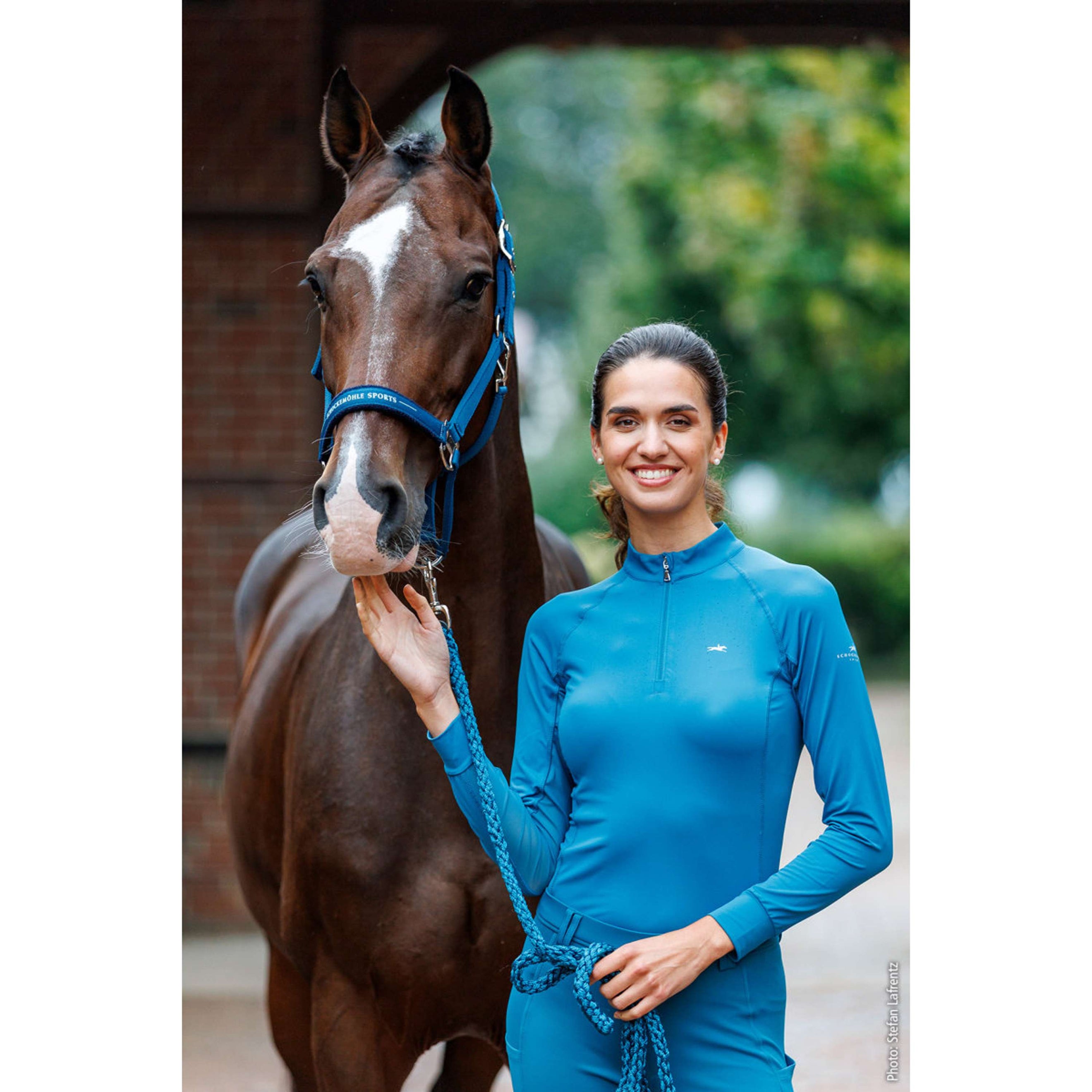 Schockemöhle Chemise D'entraînement SPAngie Style Colonial Blue