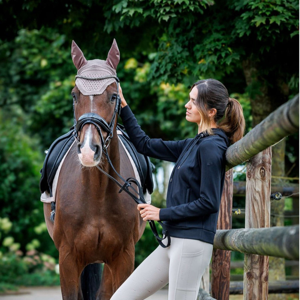 Schockemöhle Bonnet Anti-Mouches SP Classic Style Pierre