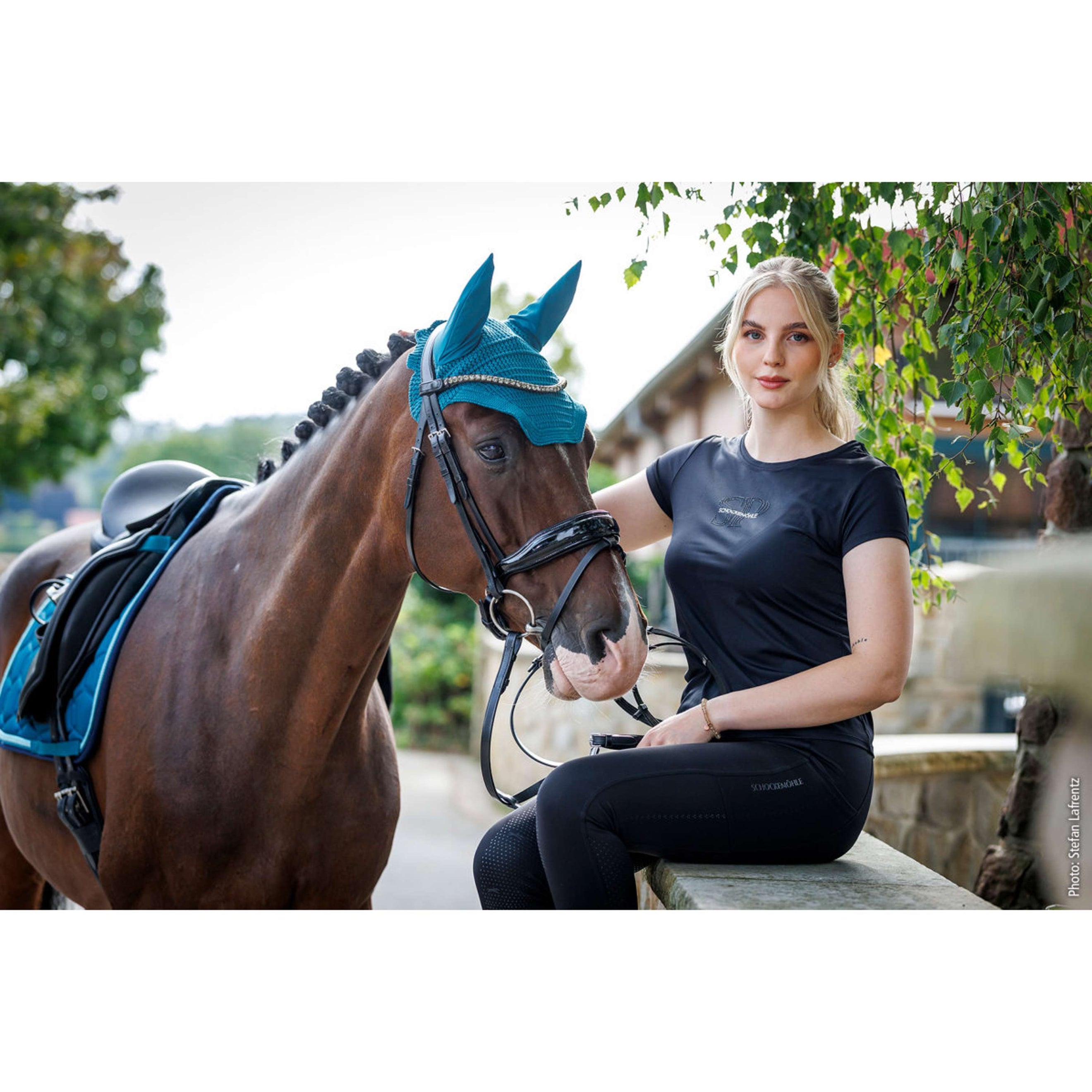 Schockemöhle T-Shirt SPNola Style Noir Schockemöhle T-Shirt SPNola Style Noir