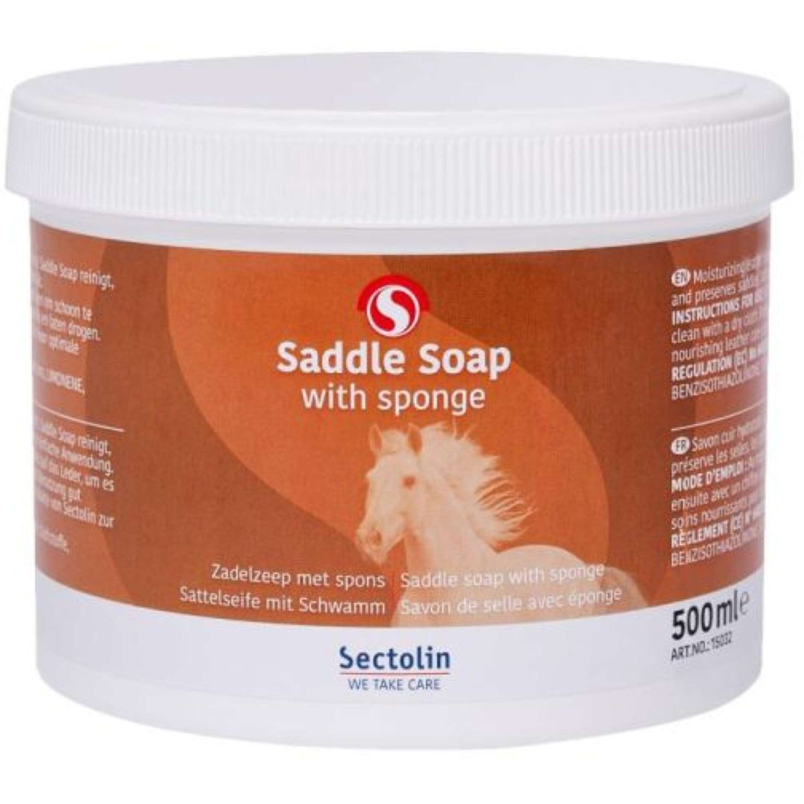 Sectolin Savon pour Selle avec Éponge Sectolin Savon pour Selle avec Éponge