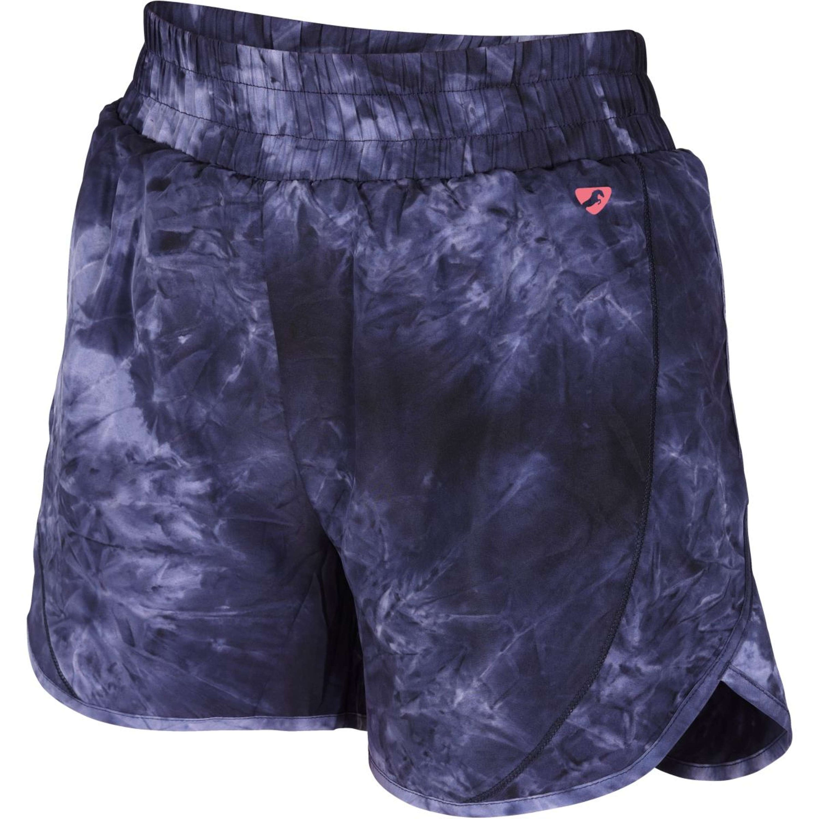 Aubrion Pantalon Court Activate Navy Tie Dye