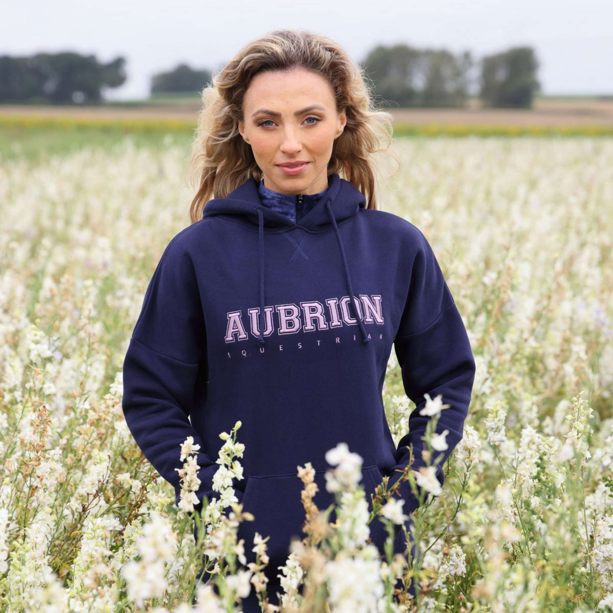 Aubrion by Shires Pull col Hoodie Serene Marin