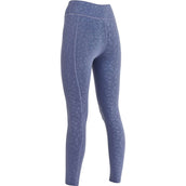 Aubrion Legging d'Équitation Non-Stop Bleu