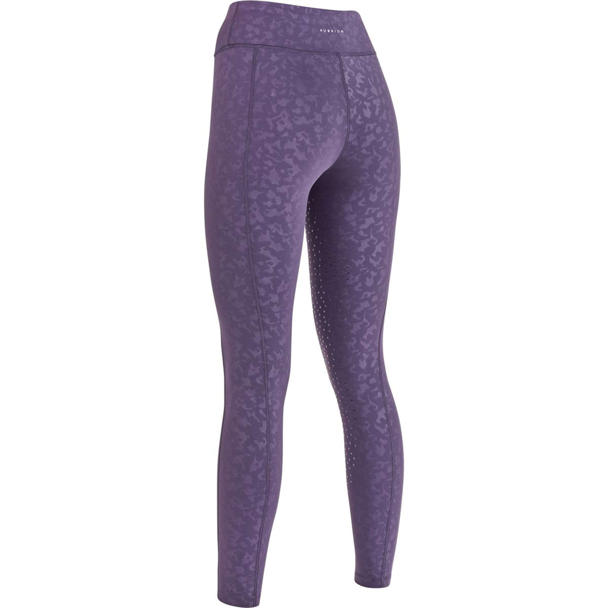 Aubrion Legging d'Équitation Non-Stop Violet