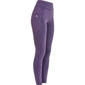 Aubrion Legging d'Équitation Non-Stop Violet