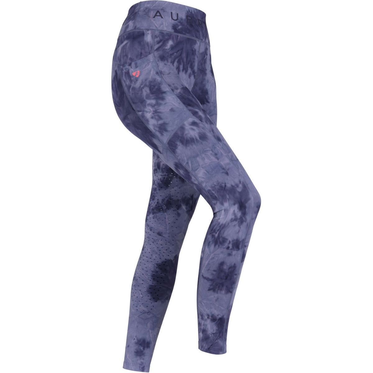 Aubrion by Shires Legging d'Équitation Non-Stop Navy Tie Dye