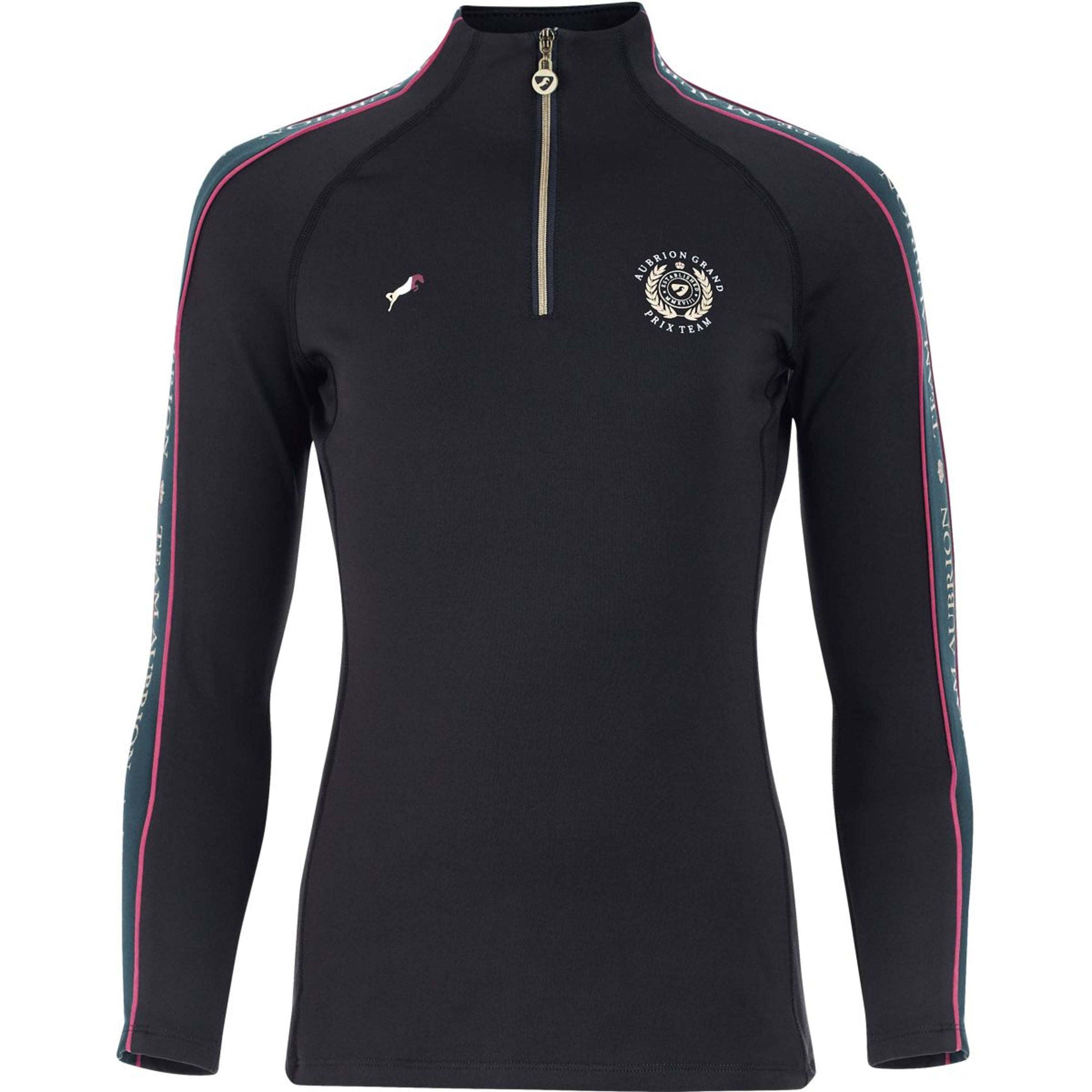 Aubrion Chemise Team Longues Manches Noir