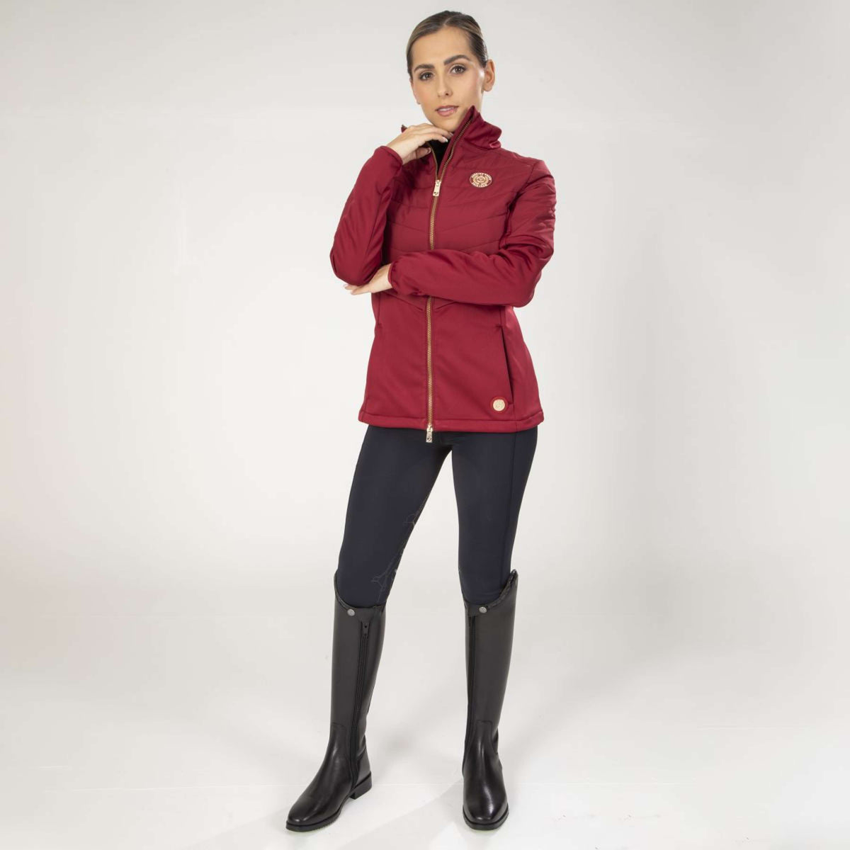 Aubrion Veste Team Insulated Rouge