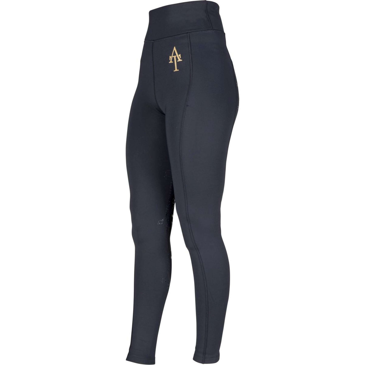 Aubrion Legging d'Équitation Team Hiver Noir