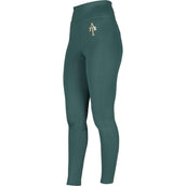 Aubrion Legging d'Équitation Team Hiver Vert