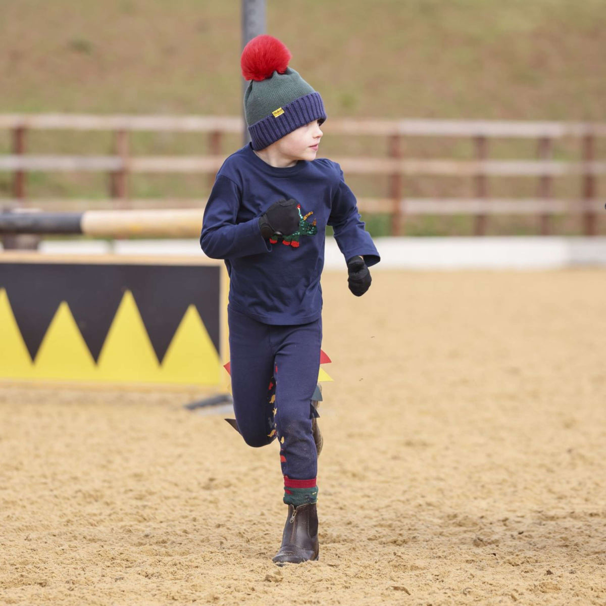 Tikaboo Legging d'Équitation Dinosaur Print