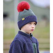 Tikaboo Bonnet Bobble Dinosaur Print