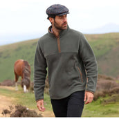 Aubrion by Shires Pull Original Fleece Hommes Vert