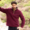 Aubrion by Shires Pull Original Fleece Hommes Maroon Red