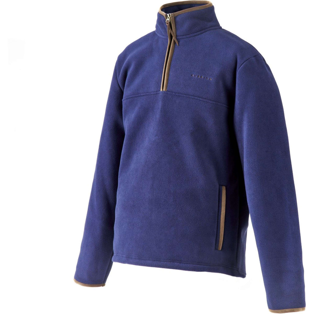 Aubrion by Shires Pull Original Fleece Hommes Marin
