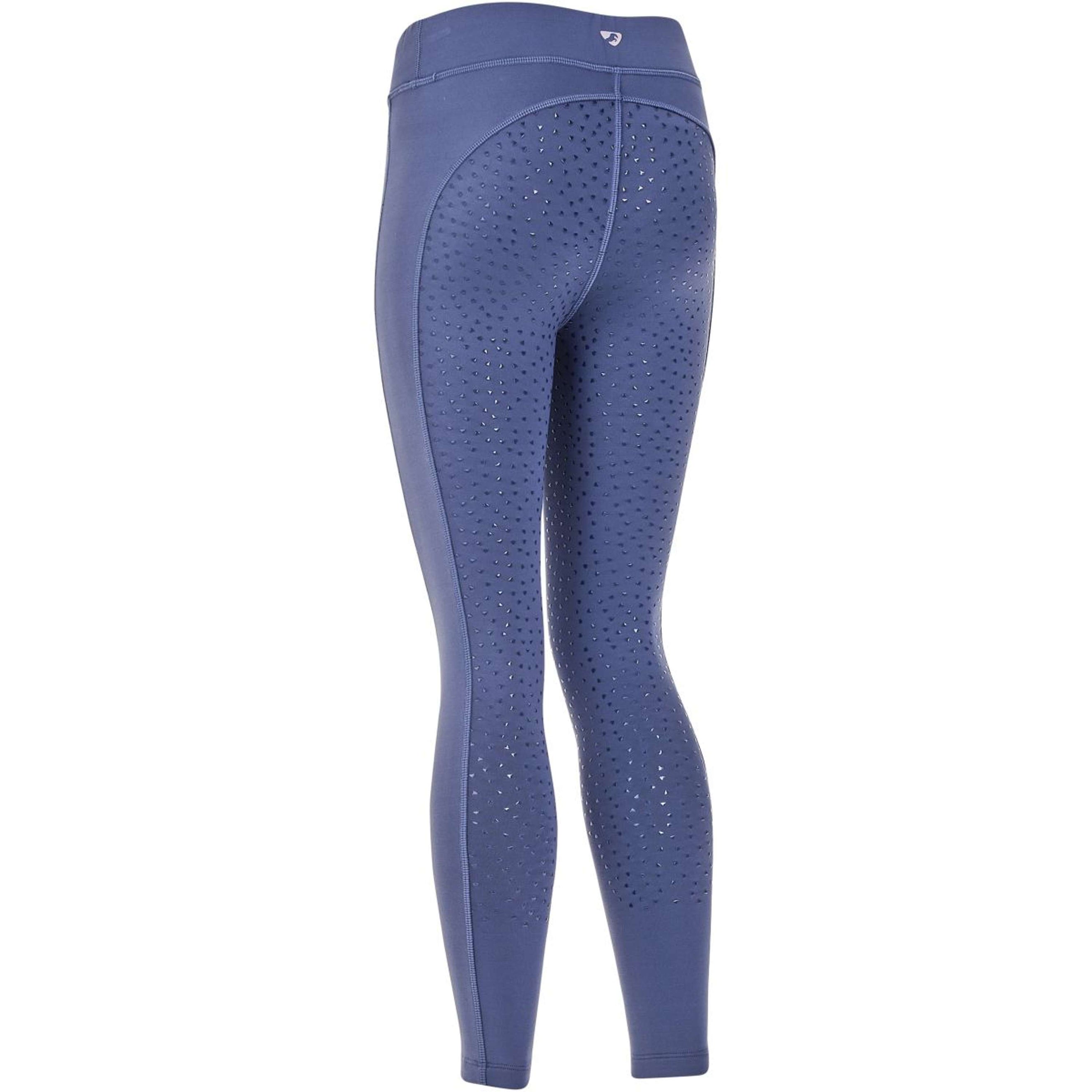 Aubrion Legging d'Équitation Shield Young Rider Bleu