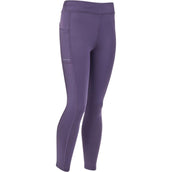 Aubrion Legging d'Équitation Shield Young Rider Violet