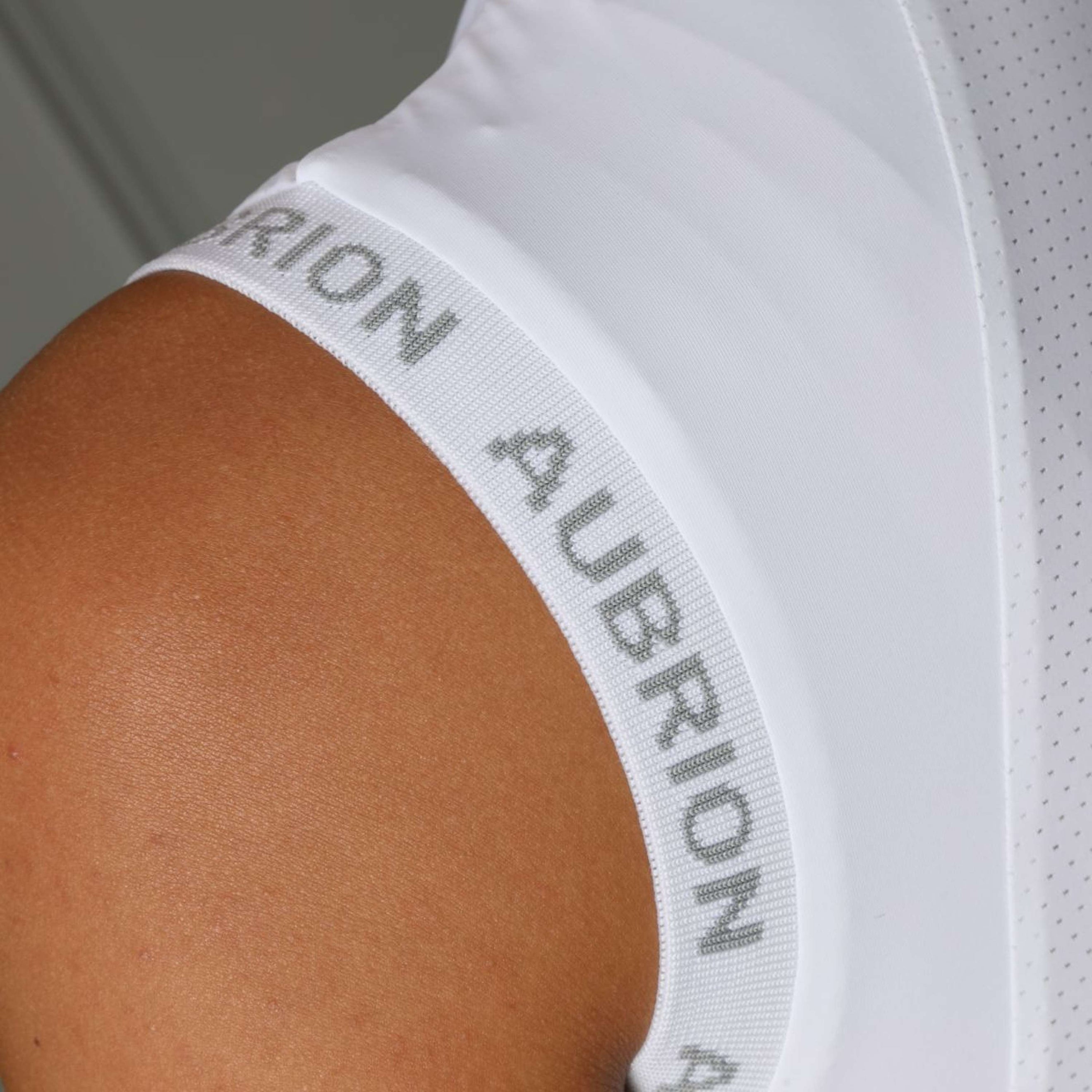 Aubrion T-shirt de Concours Newbel Sans Manche Blanc