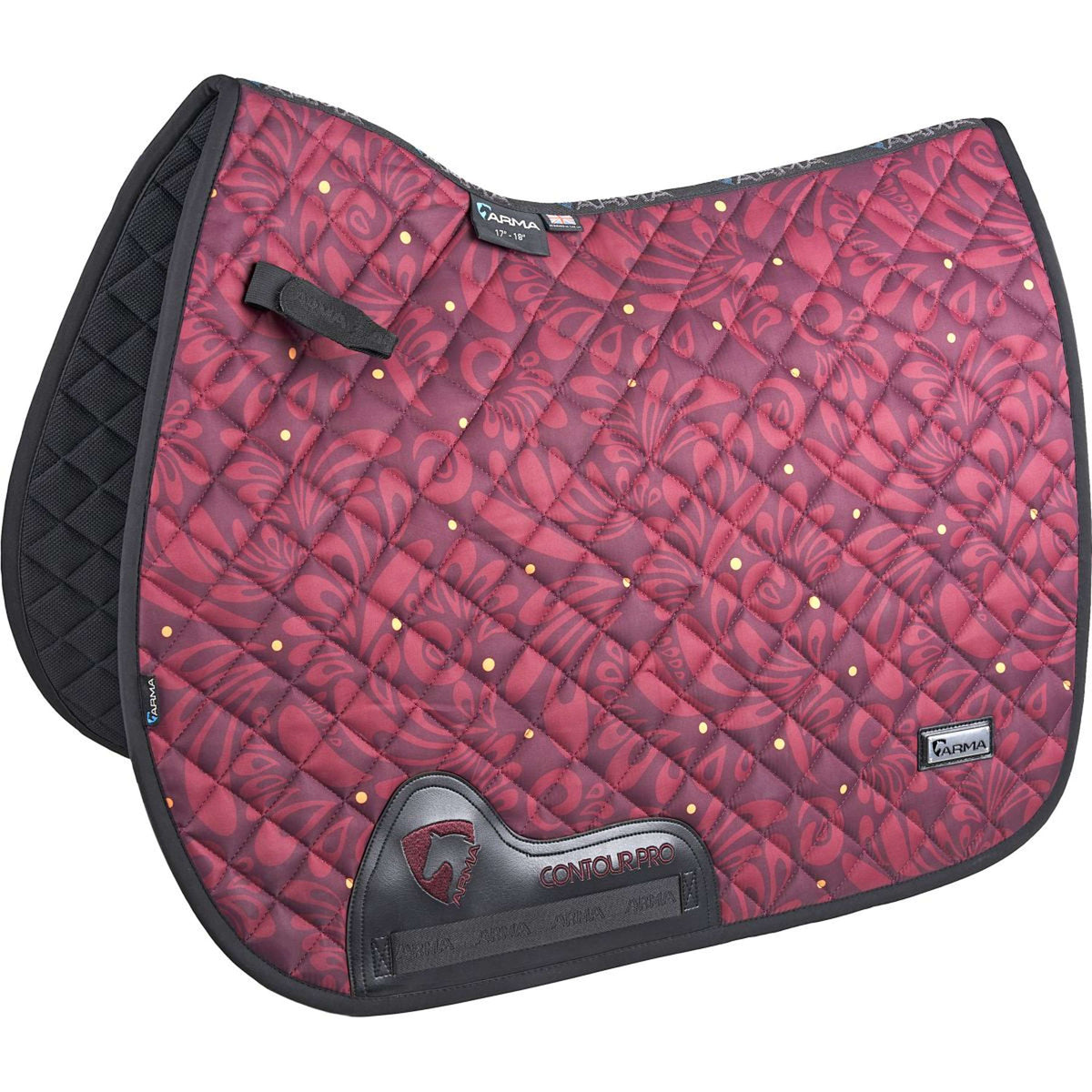 Arma Tapis de Selle Hyde Park Red Paisley