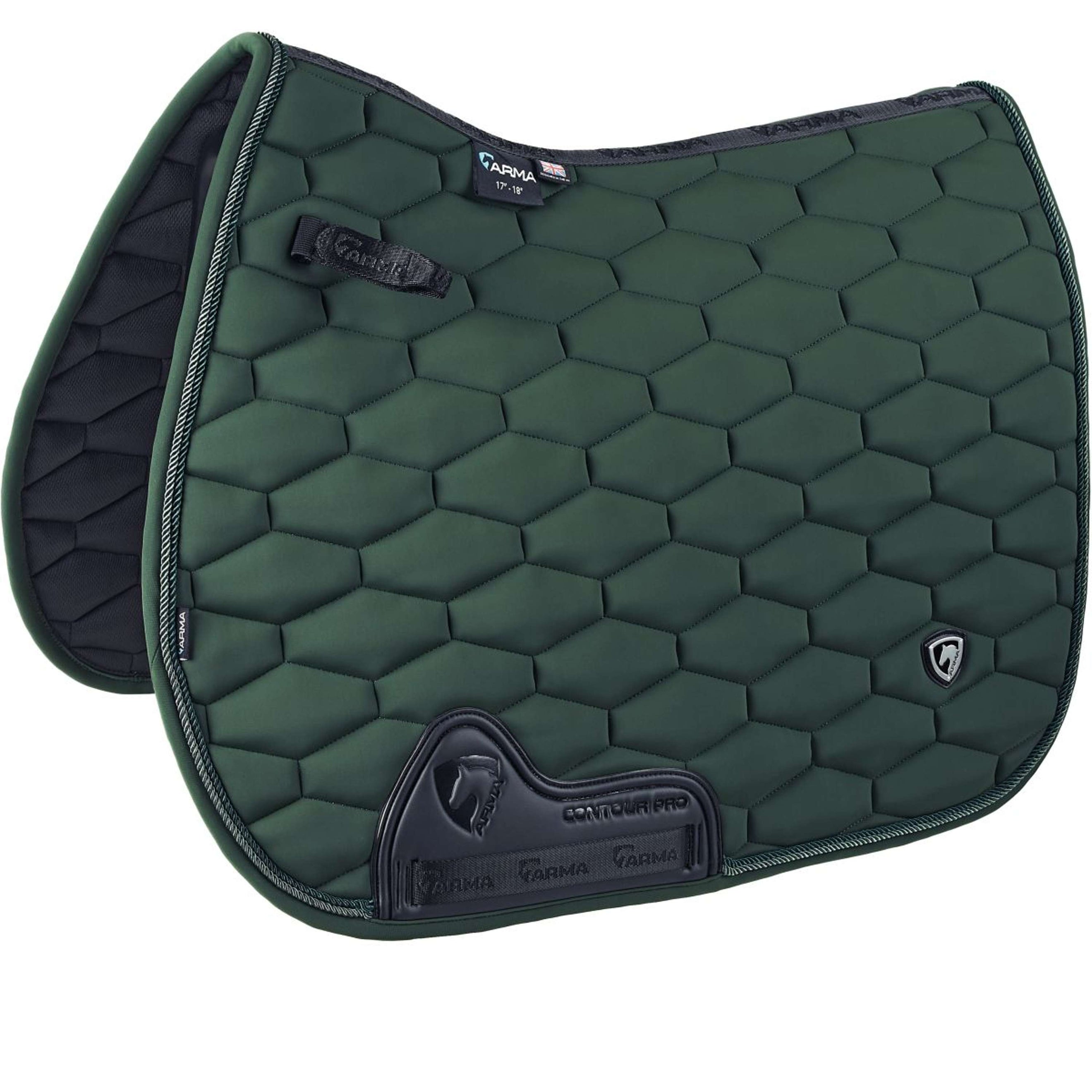 Arma by Shires Tapis de Selle Eltar Polyvalent Vert