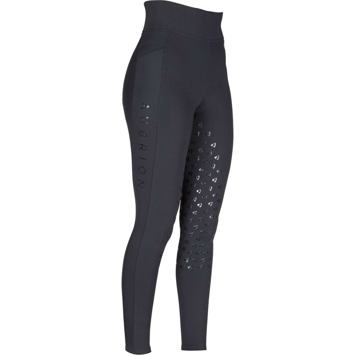 Aubrion Legging d'Équitation Eltar Full Grip Noir