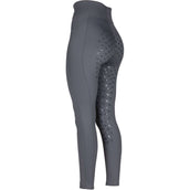 Aubrion Legging d'Équitation Eltar Full Grip Gris