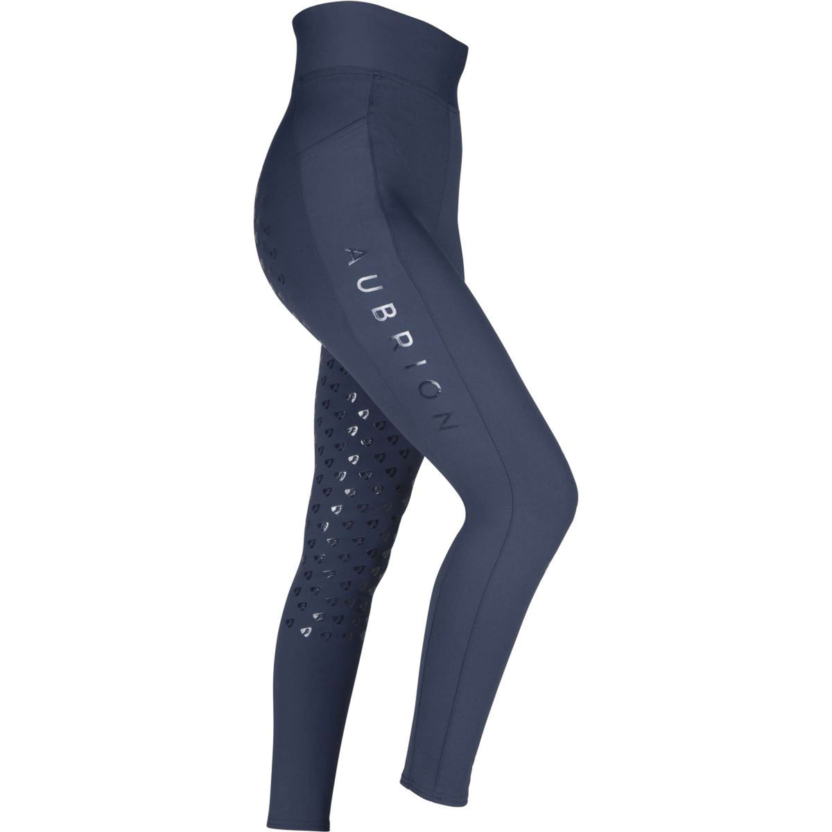 Aubrion Legging d'Équitation Eltar Full Grip Marin