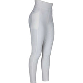 Aubrion Legging d'Équitation Eltar Full Grip Blanc