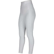 Aubrion Legging d'Équitation Eltar Full Grip Blanc