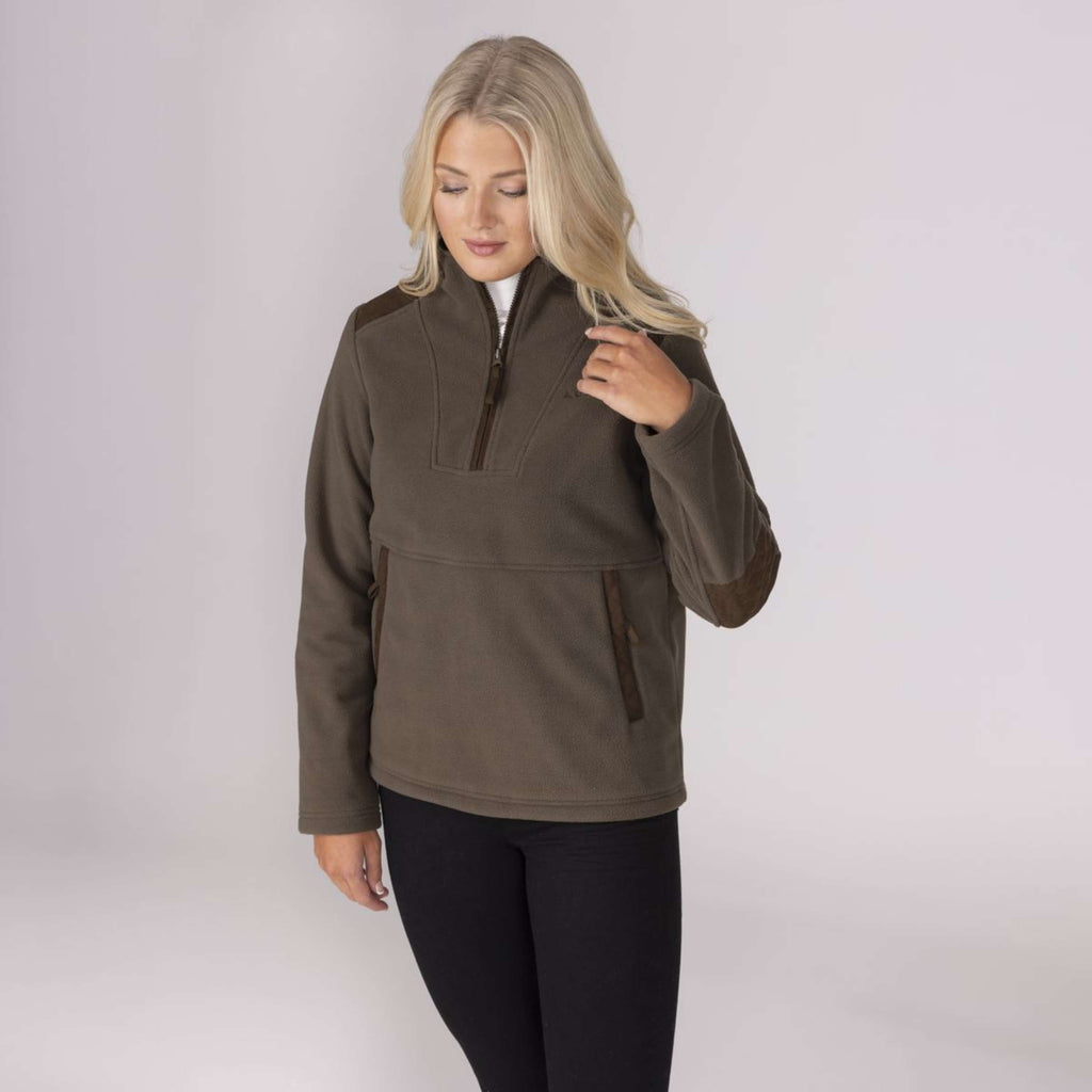 Aubrion by Shires Pull Heritage Fleece Olive foncé