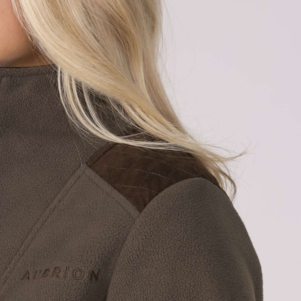 Aubrion by Shires Pull Heritage Fleece Olive foncé
