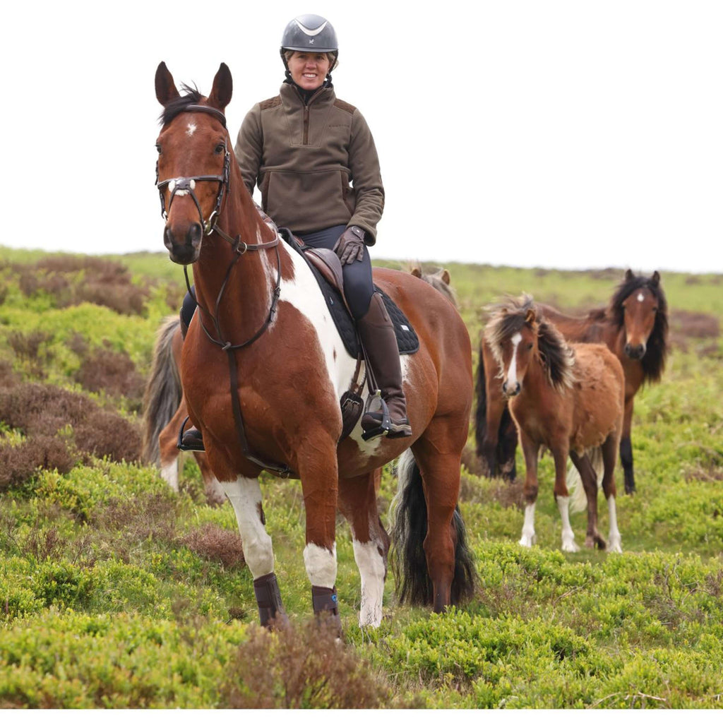 Aubrion by Shires Pull Heritage Fleece Olive foncé