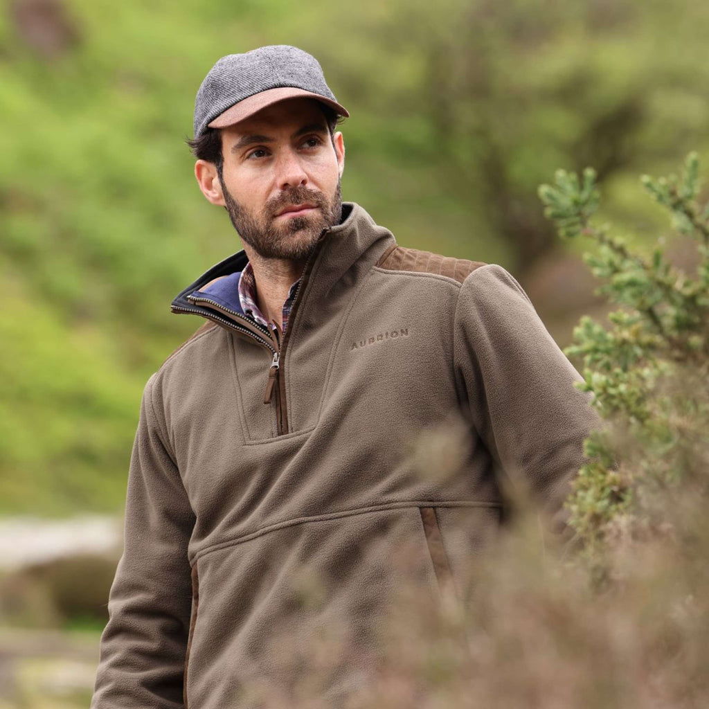 Aubrion by Shires Pull Heritage Fleece Olive foncé