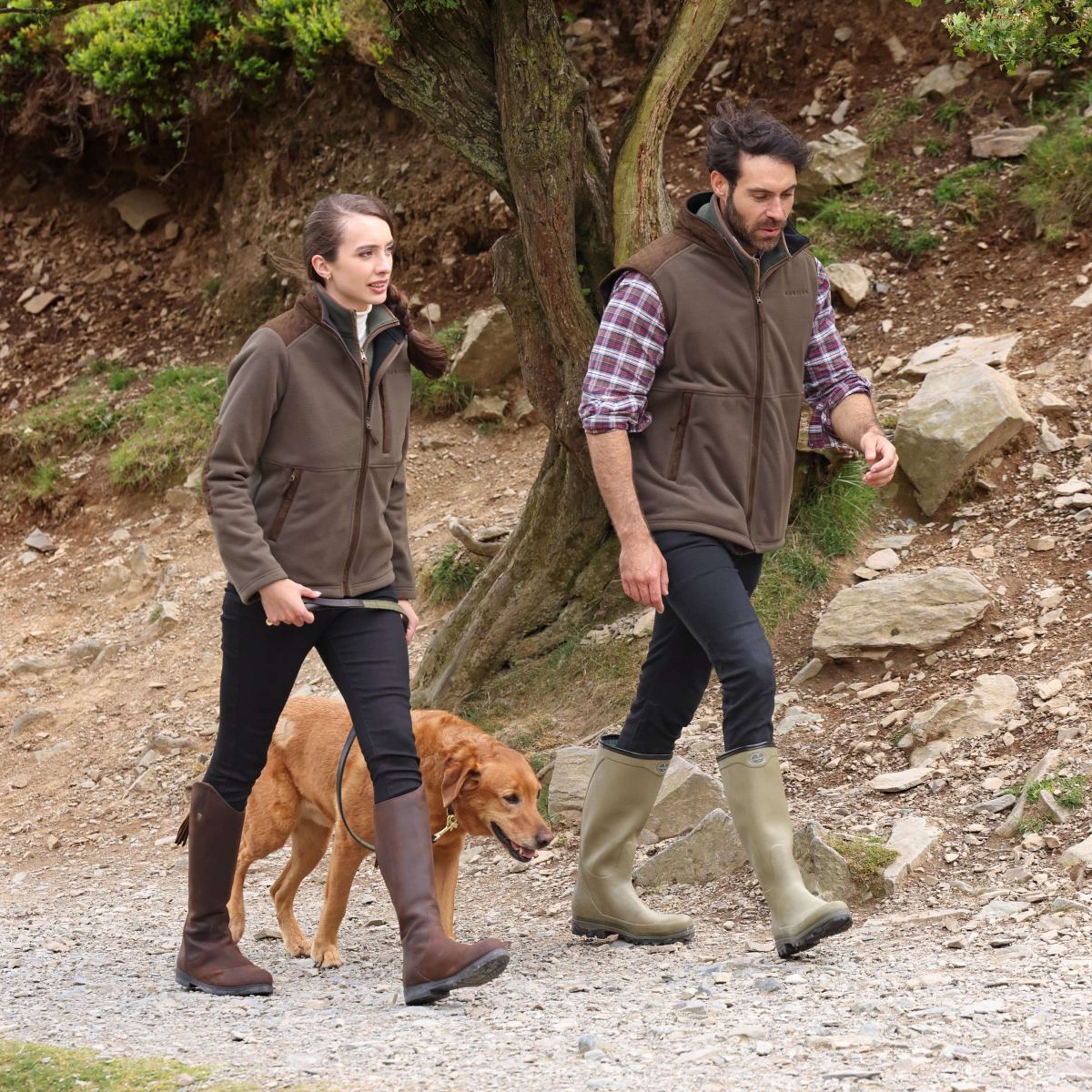 Aubrion by Shires Veste Heritage Fleece Olive foncé