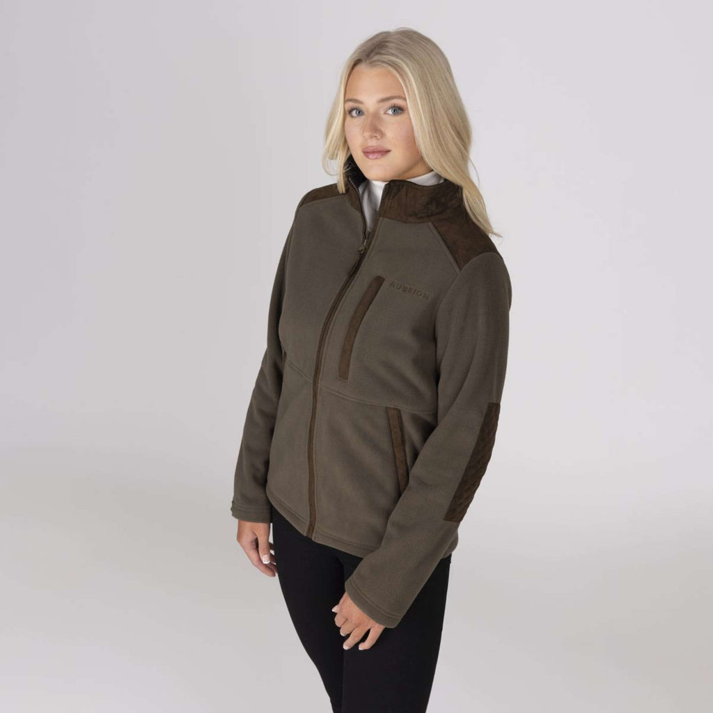 Aubrion by Shires Veste Heritage Fleece Olive foncé