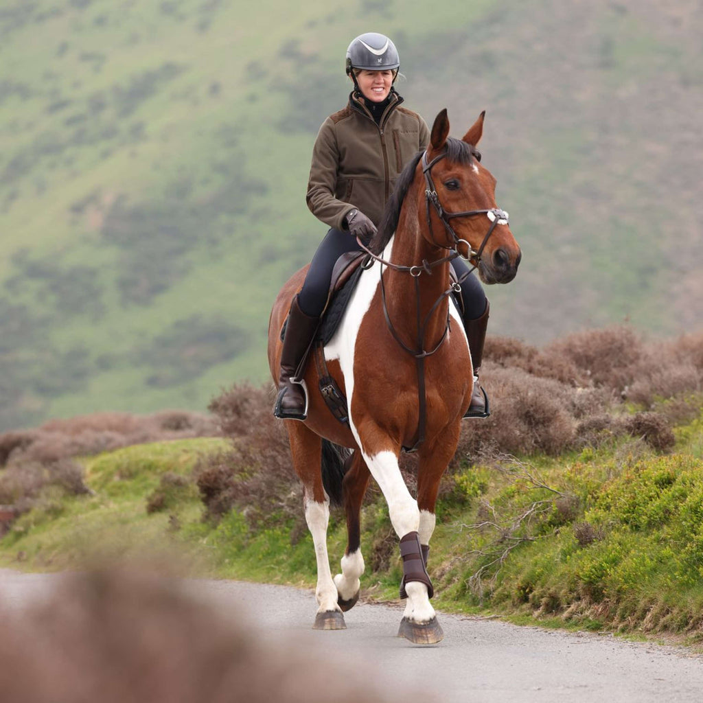 Aubrion by Shires Veste Heritage Fleece Olive foncé