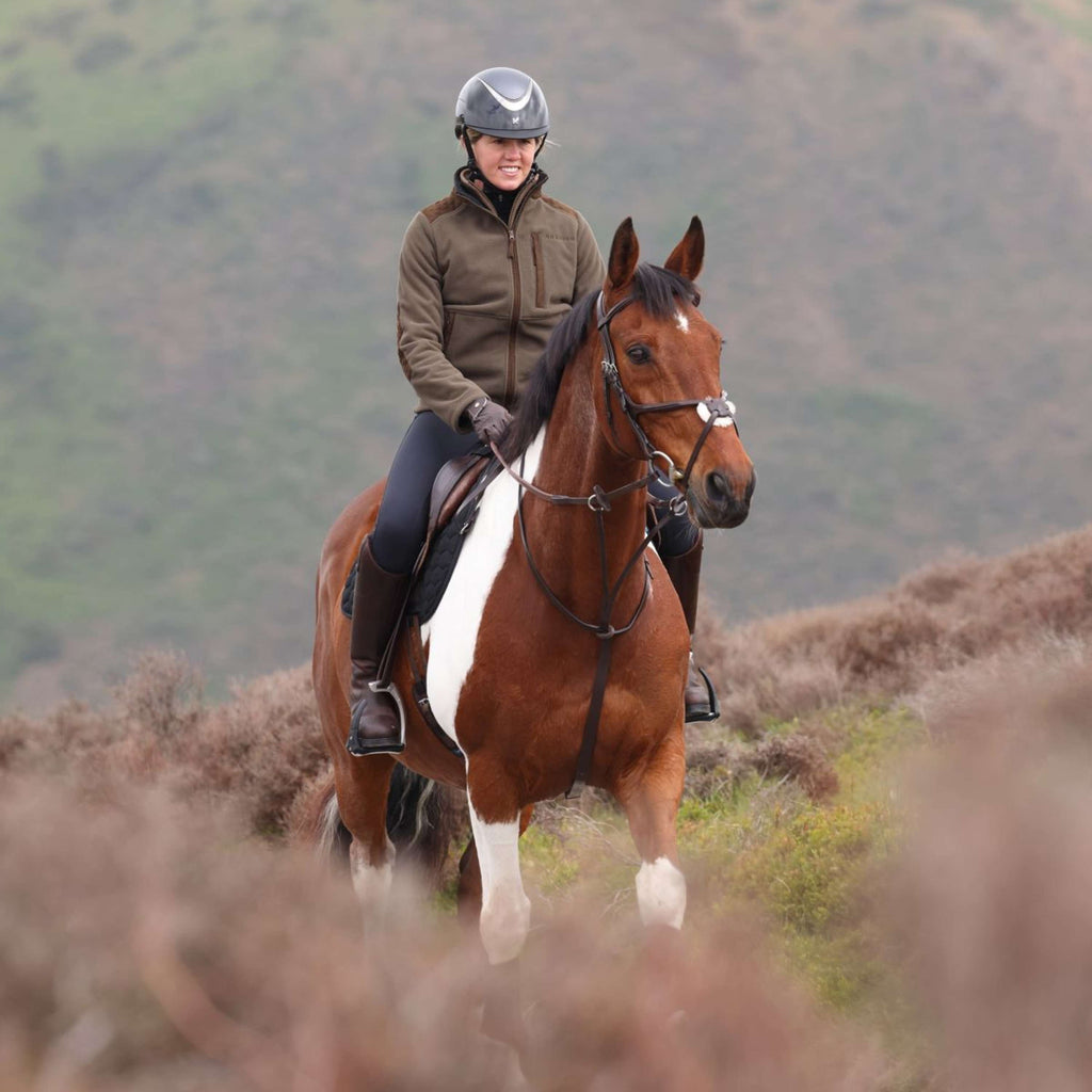 Aubrion by Shires Veste Heritage Fleece Olive foncé