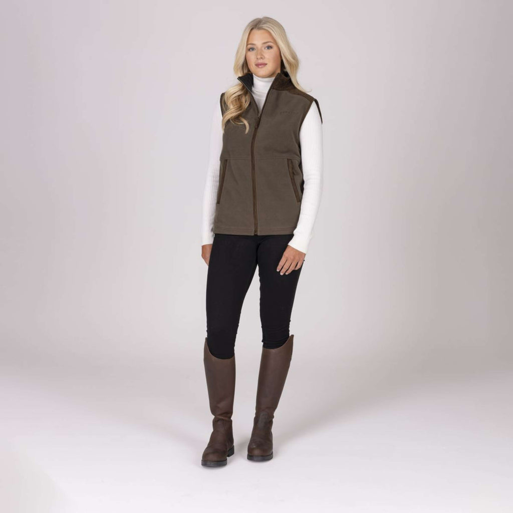 Aubrion by Shires Bodychauffant Heritage Fleece Olive foncé