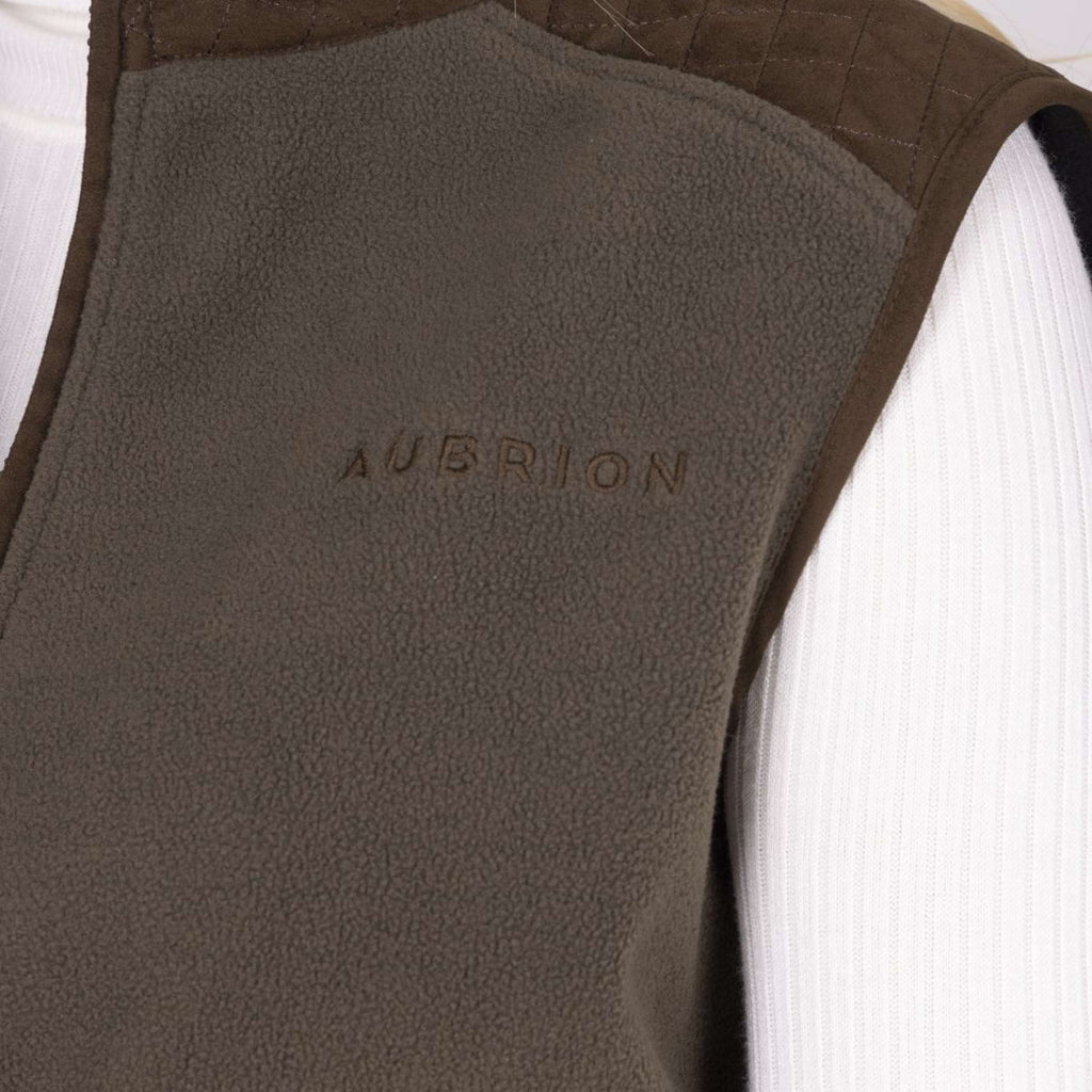 Aubrion by Shires Bodychauffant Heritage Fleece Olive foncé