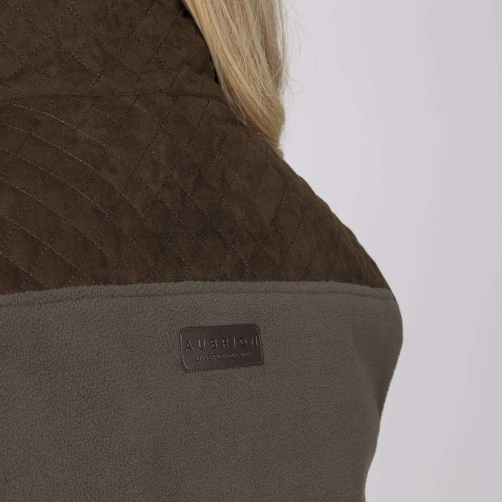 Aubrion by Shires Bodychauffant Heritage Fleece Olive foncé
