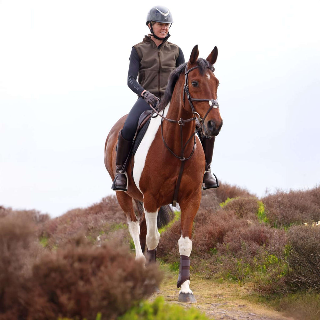 Aubrion by Shires Bodychauffant Heritage Fleece Olive foncé