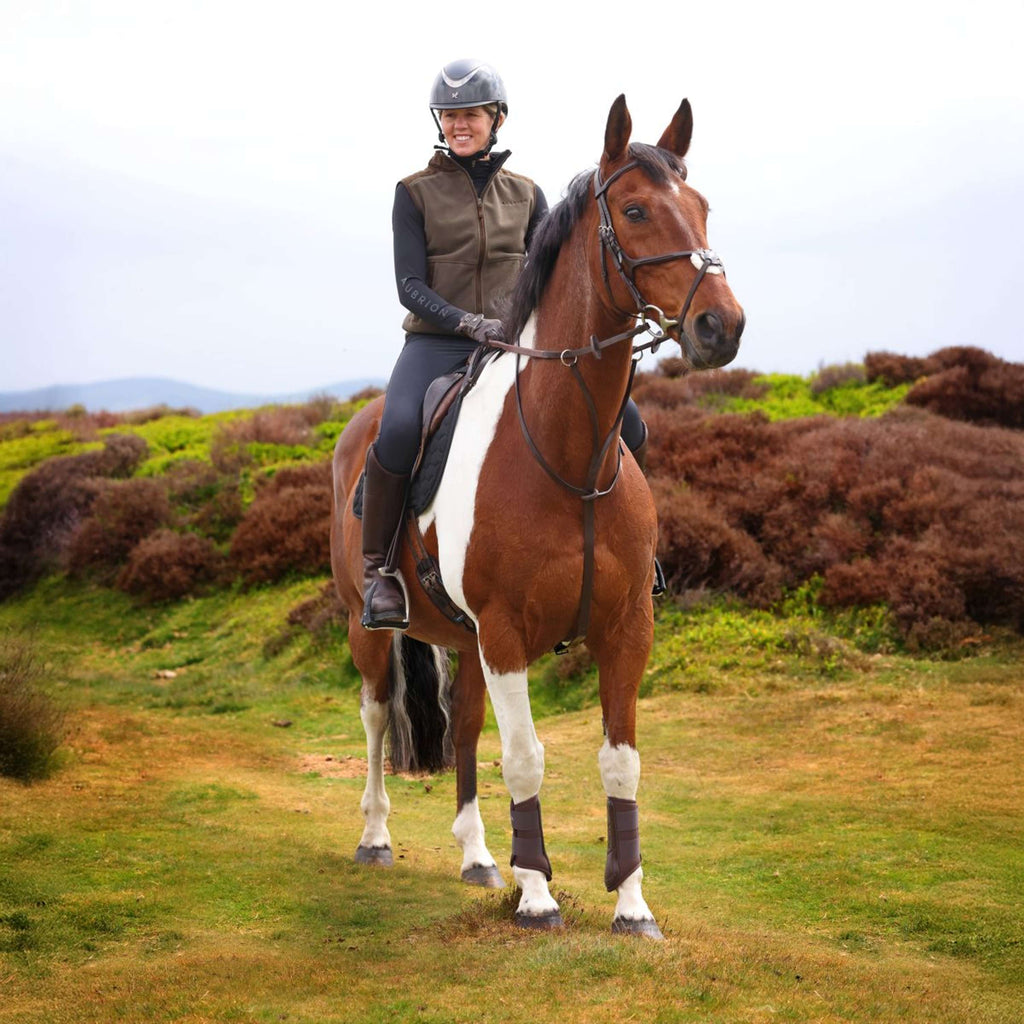 Aubrion by Shires Bodychauffant Heritage Fleece Olive foncé