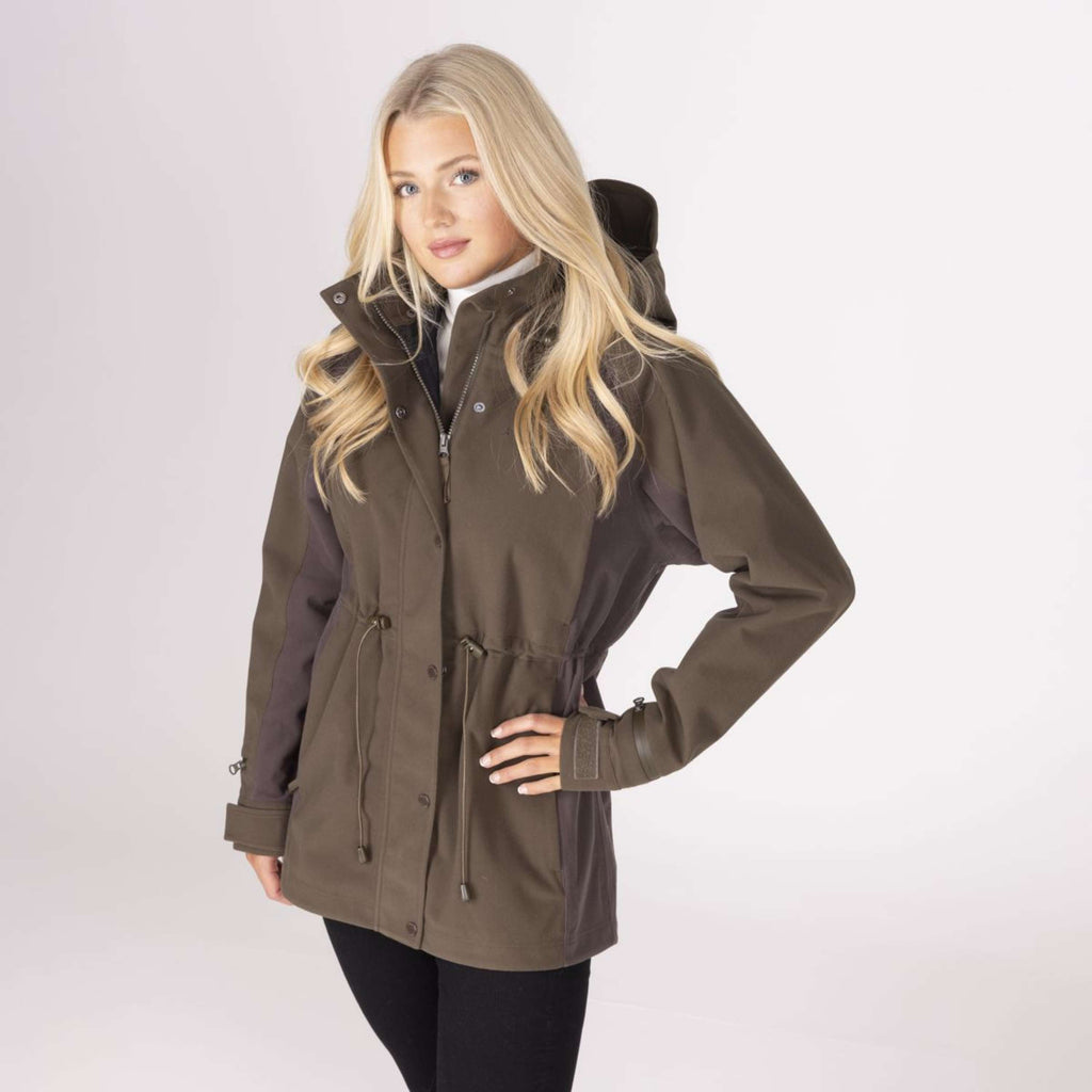 Aubrion by Shires Veste Heritage Olive foncé