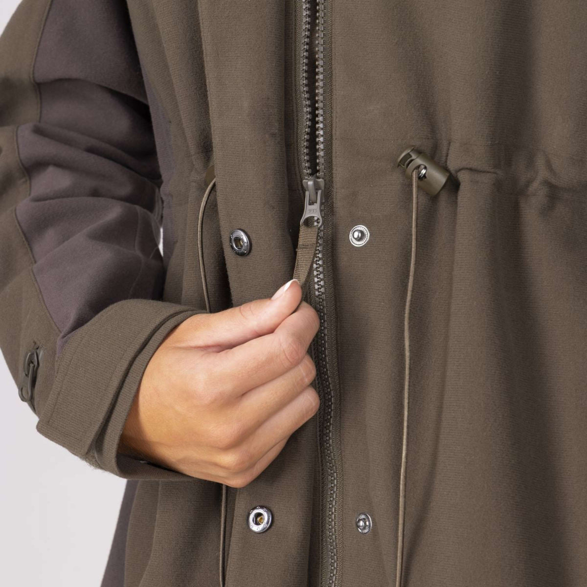Aubrion by Shires Veste Heritage Olive foncé