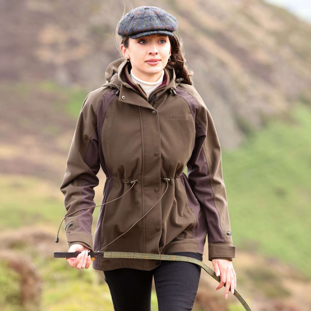 Aubrion by Shires Veste Heritage Olive foncé