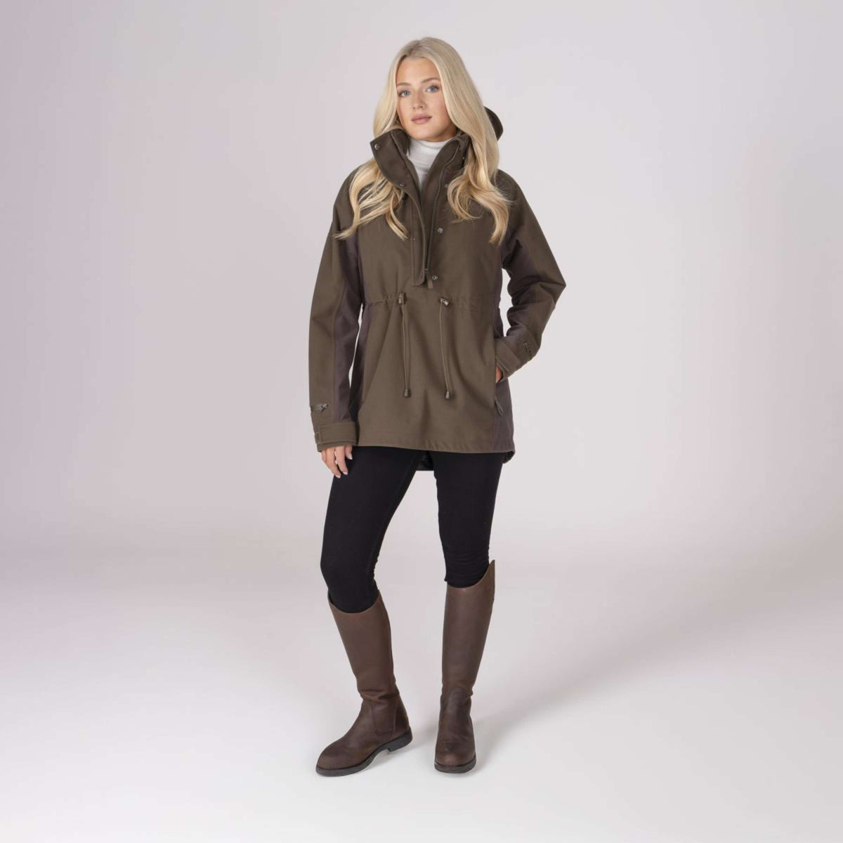 Aubrion by Shires Pullover Heritage Olive foncé