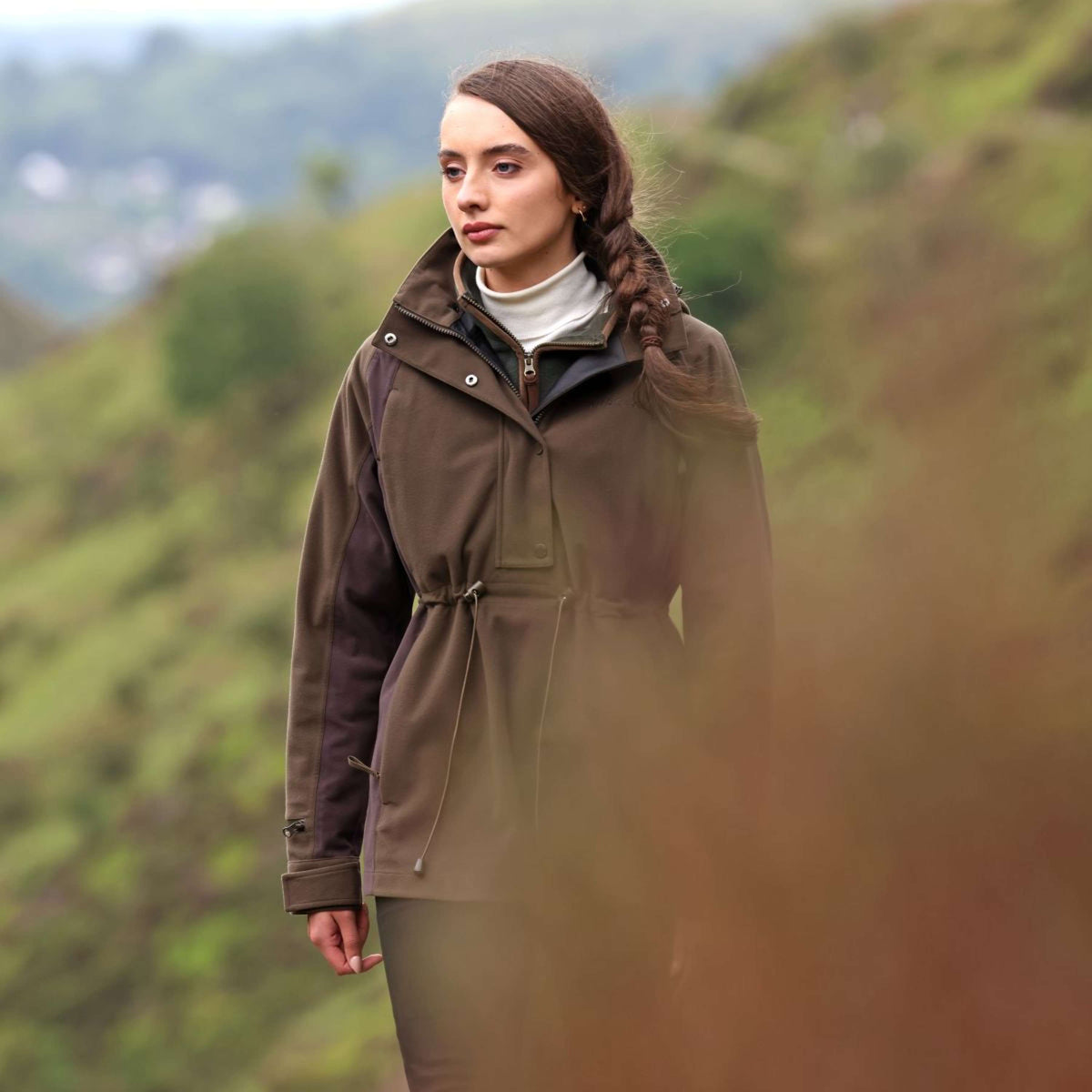 Aubrion by Shires Pullover Heritage Olive foncé