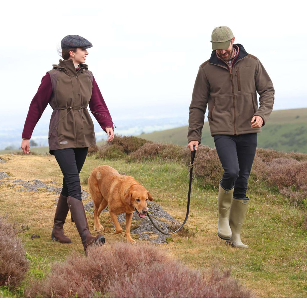Aubrion by Shires Veste Heritage Fleece Olive foncé